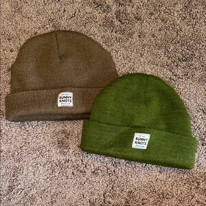 Bunny knots beanies hats 6m - 2 years